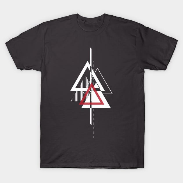 Minimal geometric illustration T-Shirt by TKDoodle